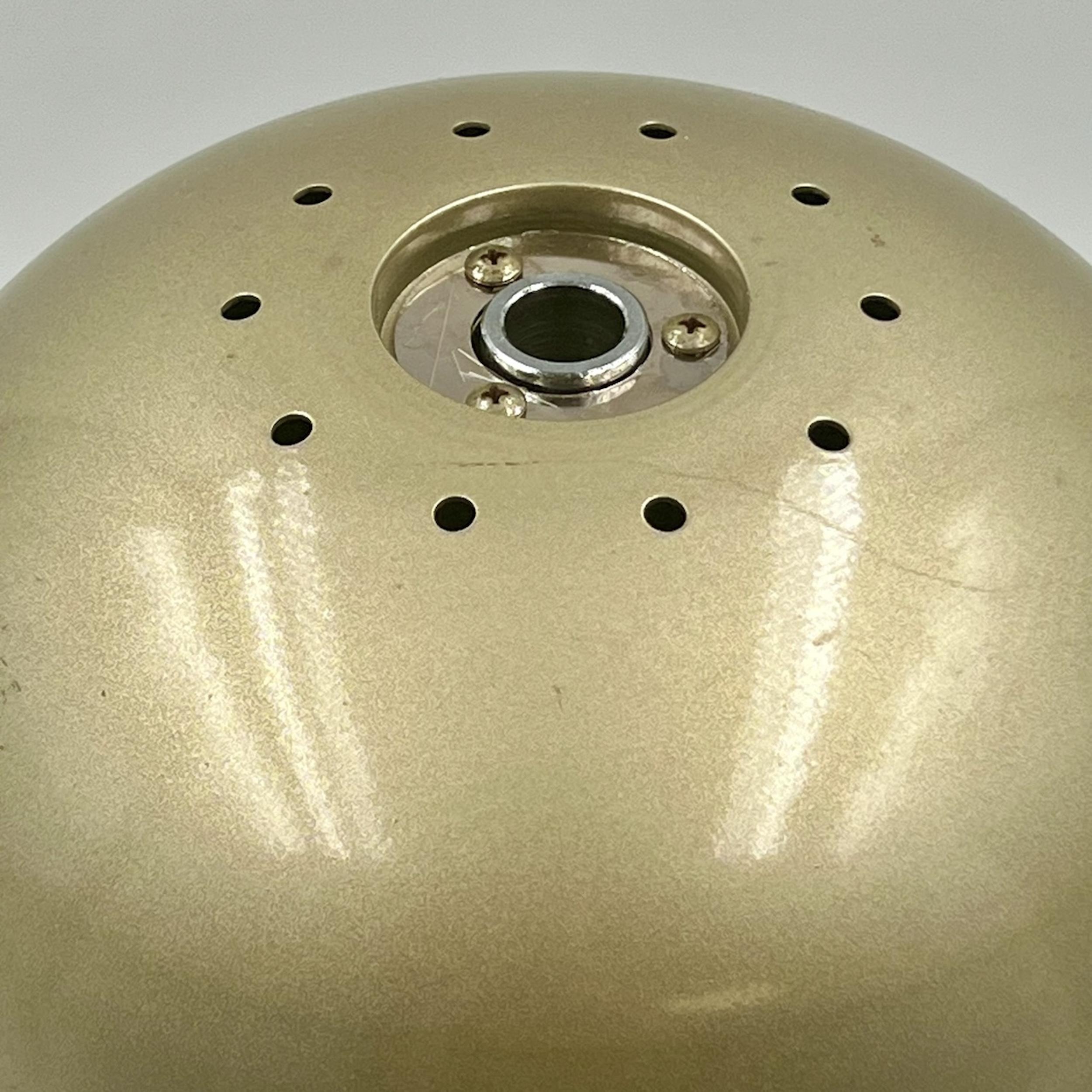 Vintage Ambiente Lampe mit rotierender Farbscheibe Pilz Dome Tulip Basis, 1960er Jahre im Zustand „Gut“ im Angebot in San Benedetto Del Tronto, IT