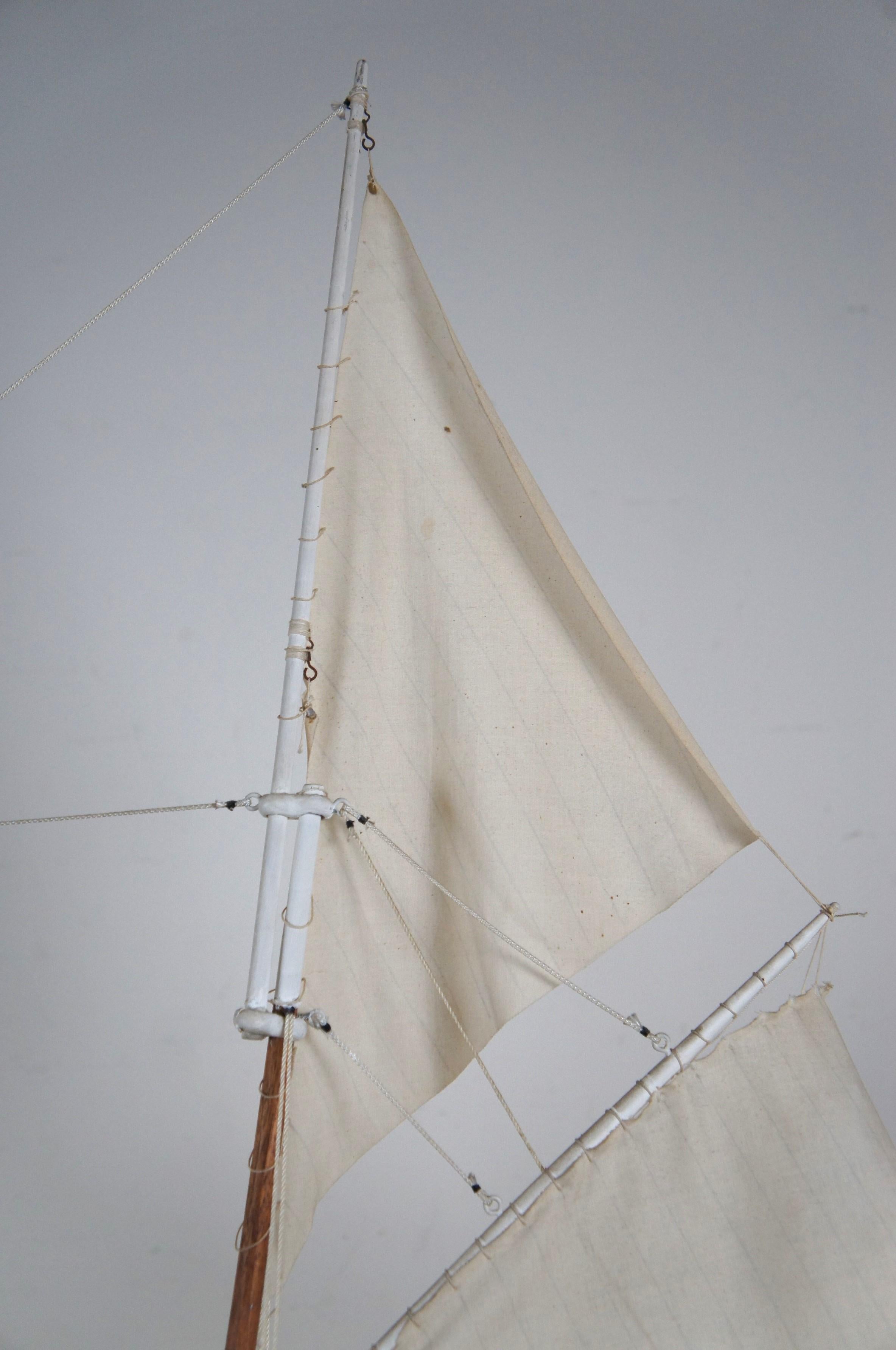 Vintage America Nautical Maritime Modell Segelboot Scooner Yacht Clipper Boat 45