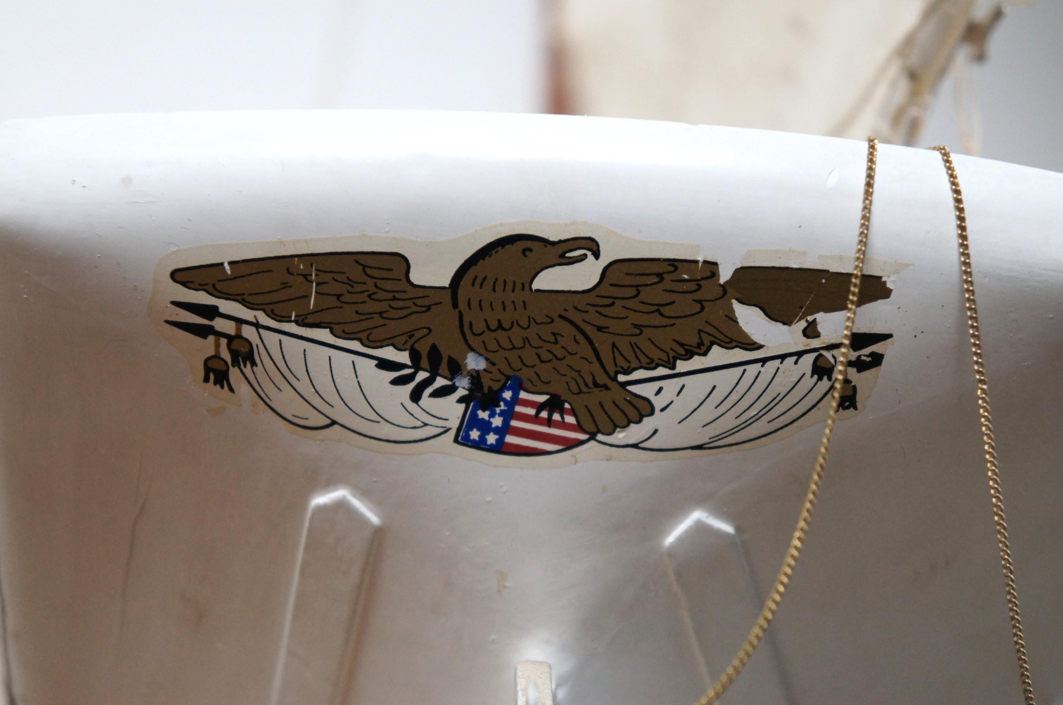 Vintage America Nautical Maritime Modell Segelboot Scooner Yacht Clipper Boat 45