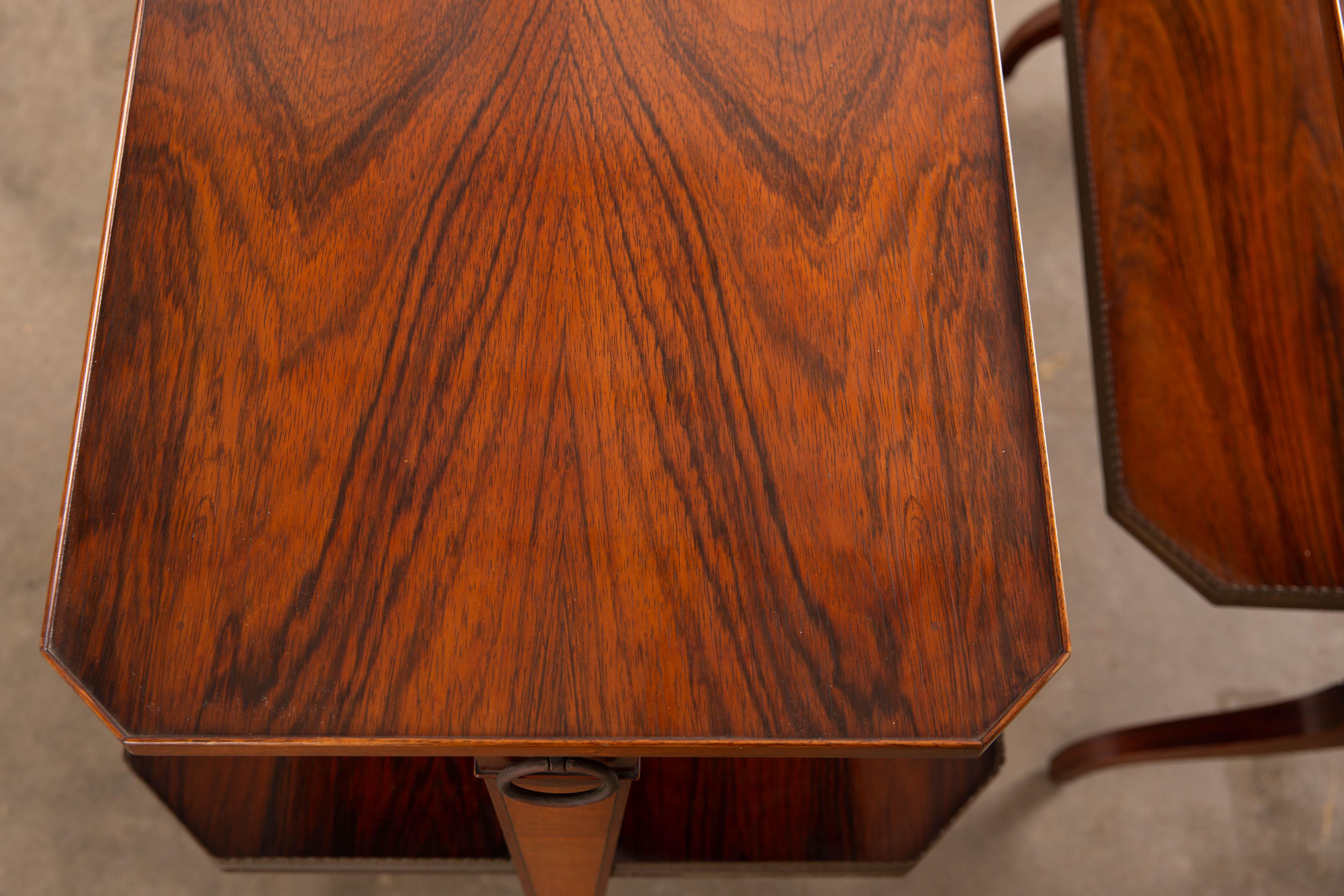 Mid-20th Century Vintage American 1950's Handmade Side Tables by Charak Furniture Company