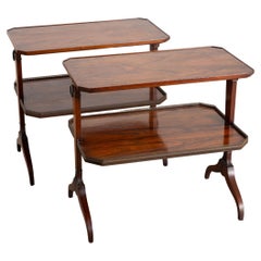 Vintage American 1950's Handmade Side Tables by Charak Furniture Company