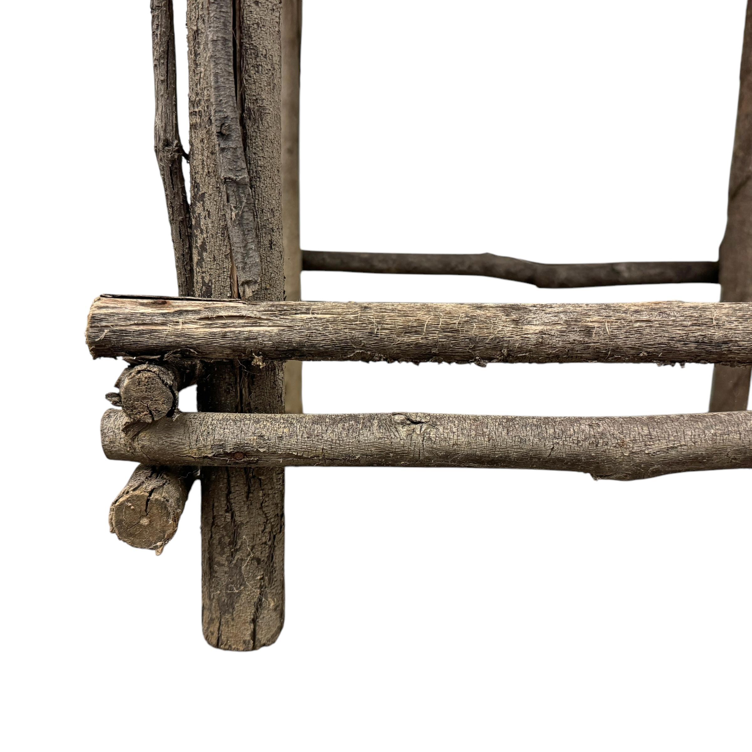 Vintage American Adirondack Style Twig Table 5