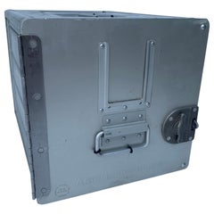 Vintage American Airlines Aluminum Catering Galley Container Box