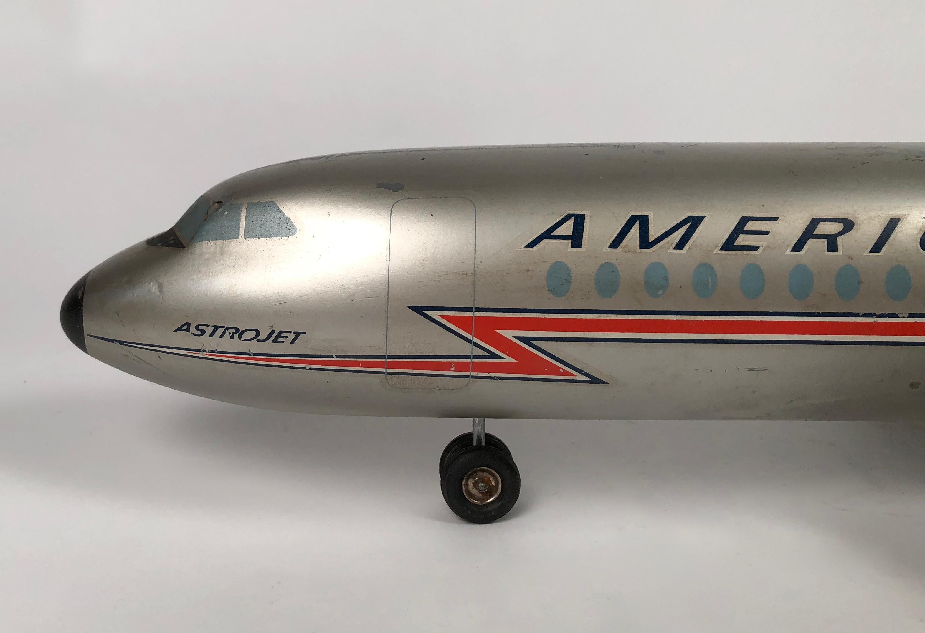 Vintage American Airlines Astrojet Aviation Model 1