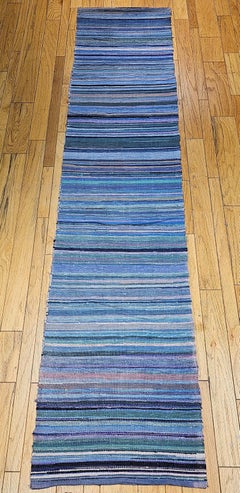 Vintage American Amish Rag Runner