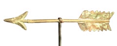 Vintage American Arrow Weathervane on Stand