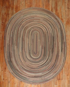 Vintage American Braid Carpet