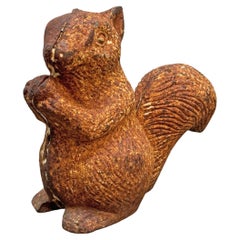 Vintage American Cast Iron Squirrel