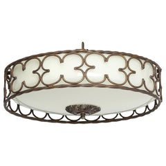 Vintage American Chandelier or Ceiling Light