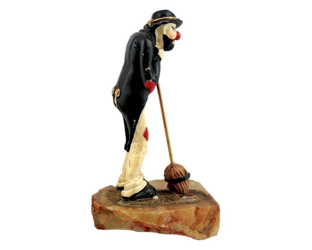 Figurita vintage de payaso americano de Ron Lee Norteamericano en venta