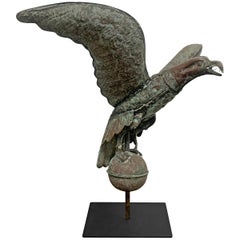 Vintage American Copper Eagle Weathervane