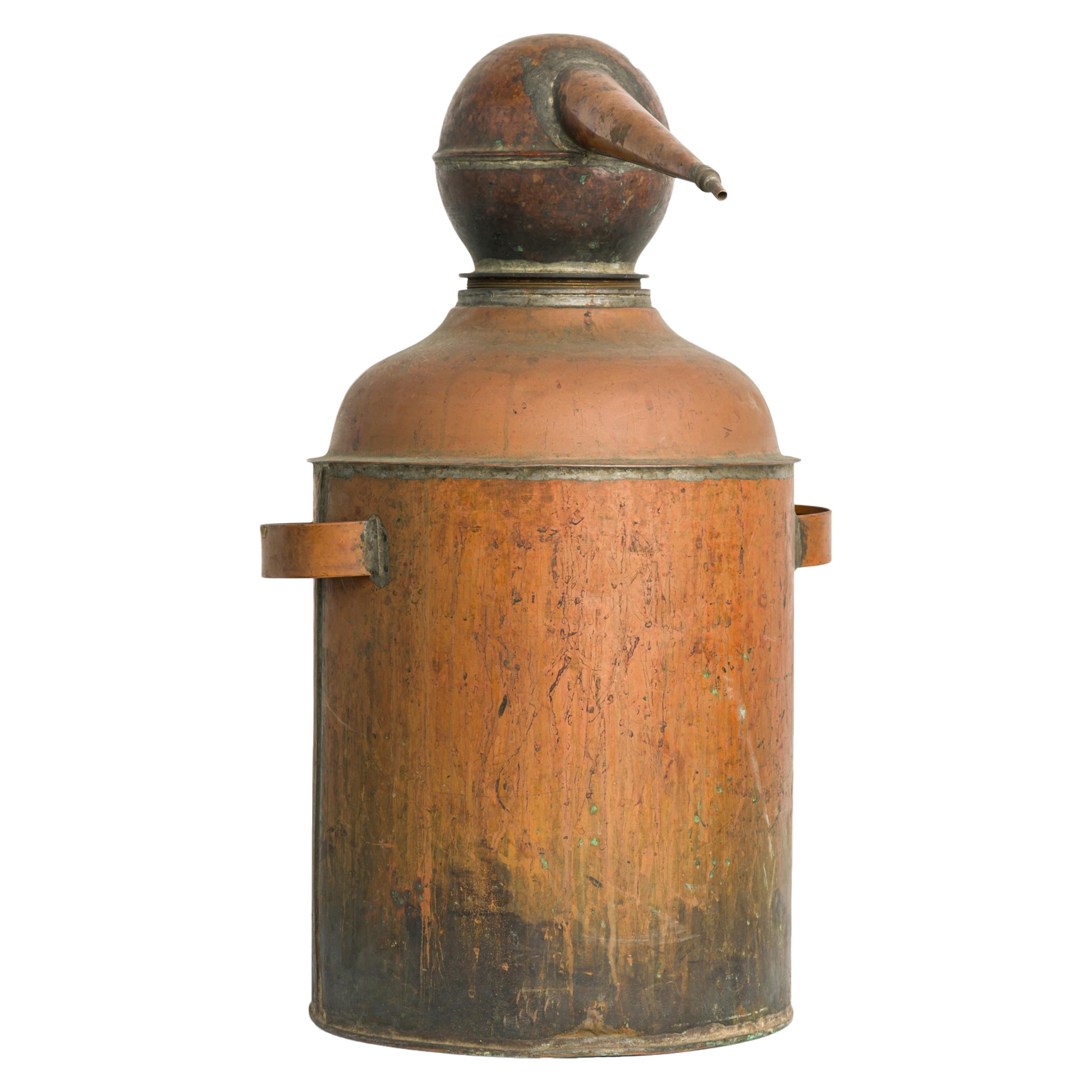 Vintage American Copper Liquor Still