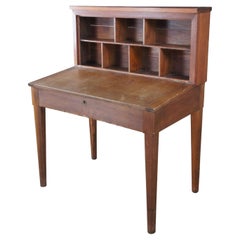 American Country Benchmade Pin Commis Secrétaire Bureau Bibliothèque