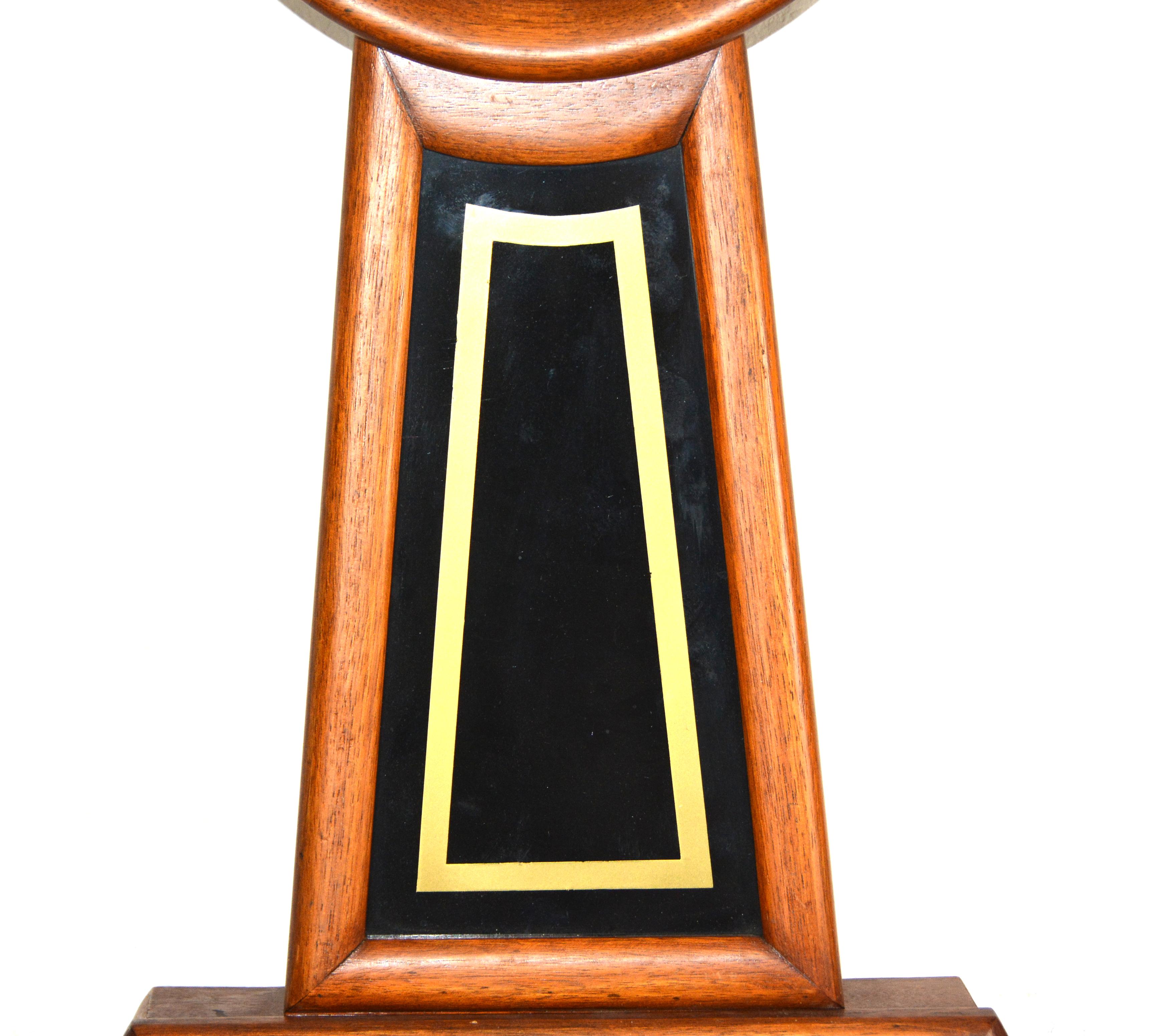 Laiton Horloge murale Banjo n° 4 de style américain E. Howard, à mouvement axé sur les poids en vente