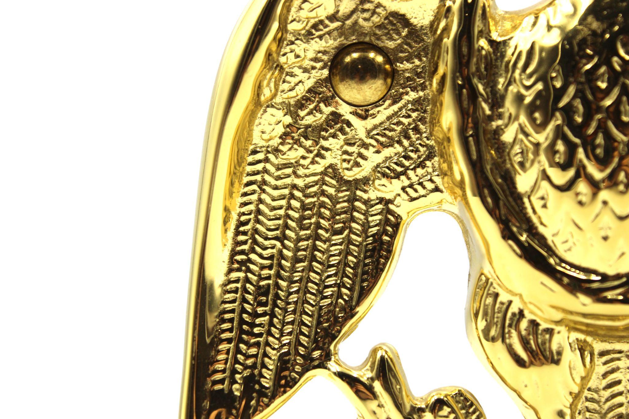 20th Century Vintage American Eagle Bookends by Baldwin Brass