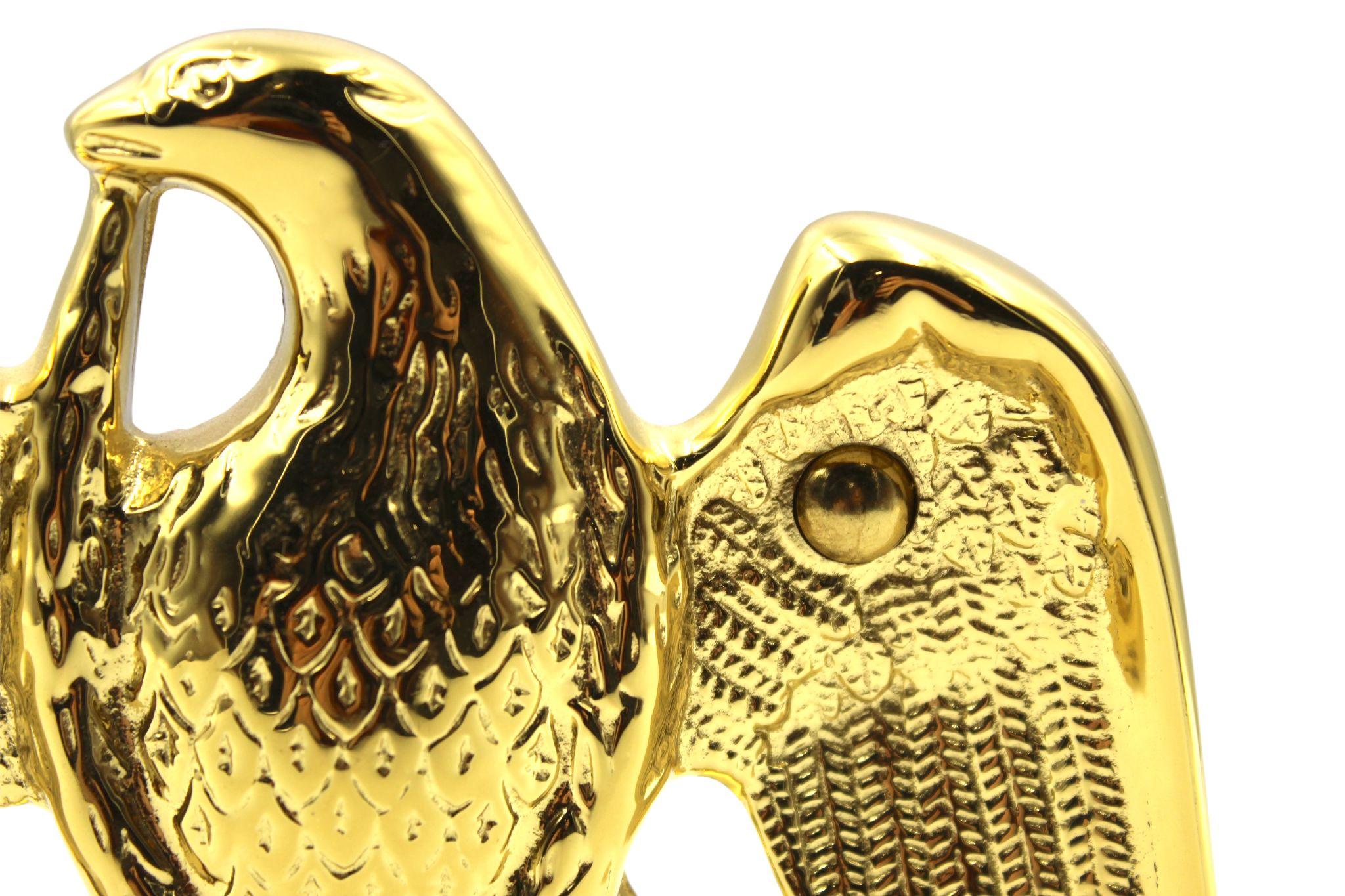 Vintage American Eagle Bookends by Baldwin Brass 2