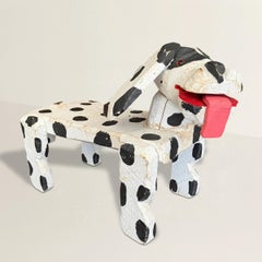 Vintage American Folk Art Dalmatian