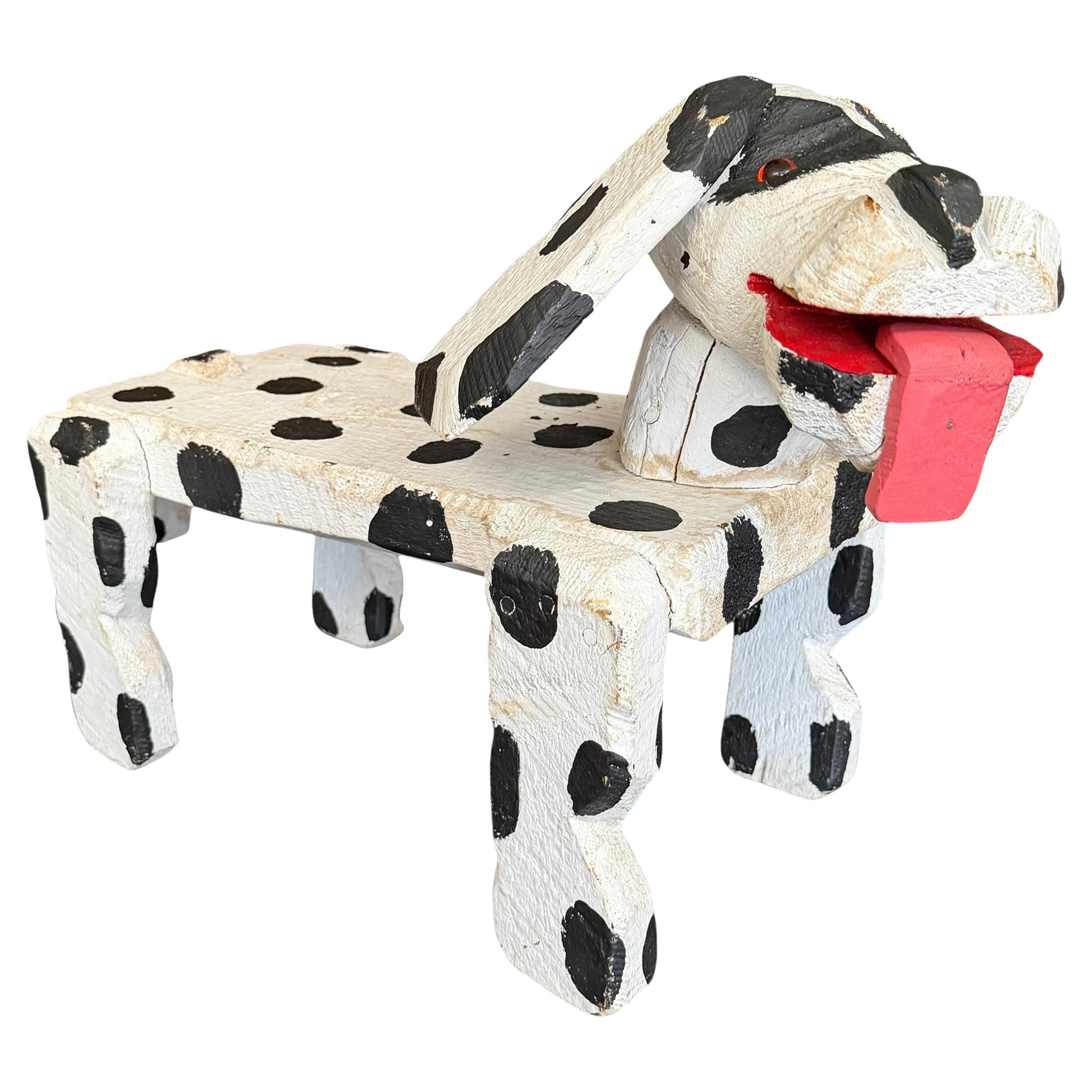 Vintage American Folk Art Dalmatian