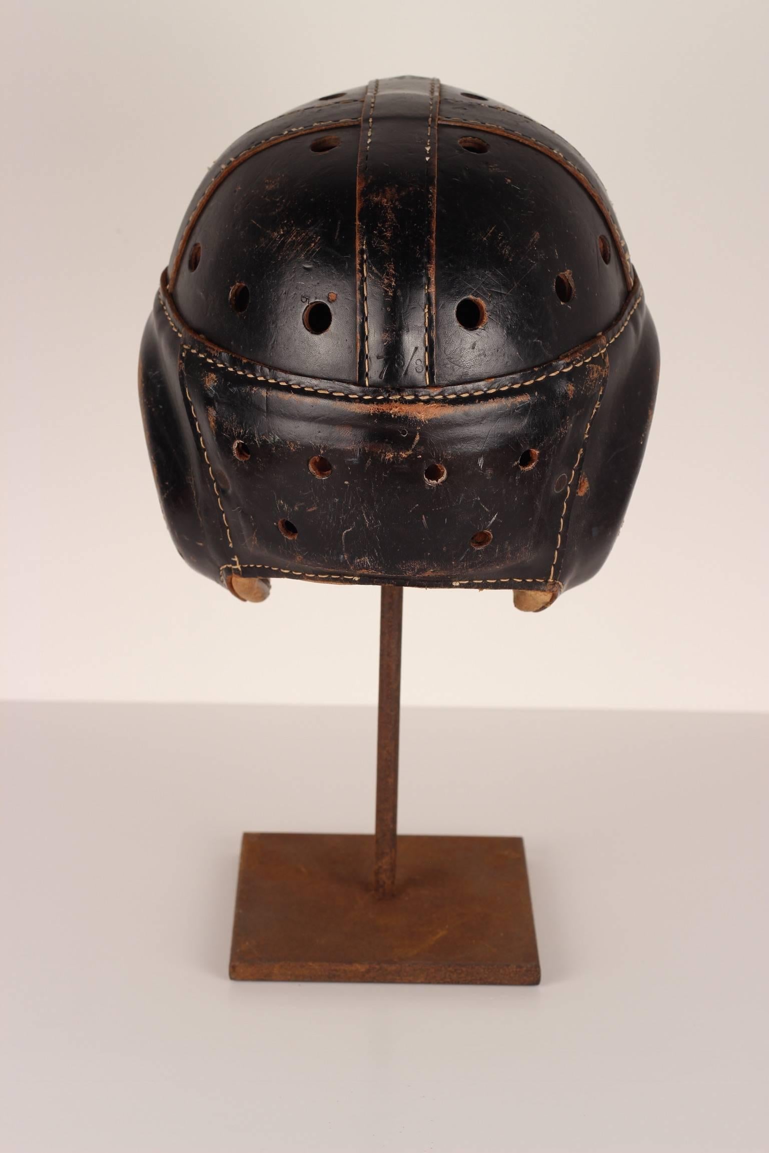 American Craftsman Vintage American Football Helmet from the 1930s