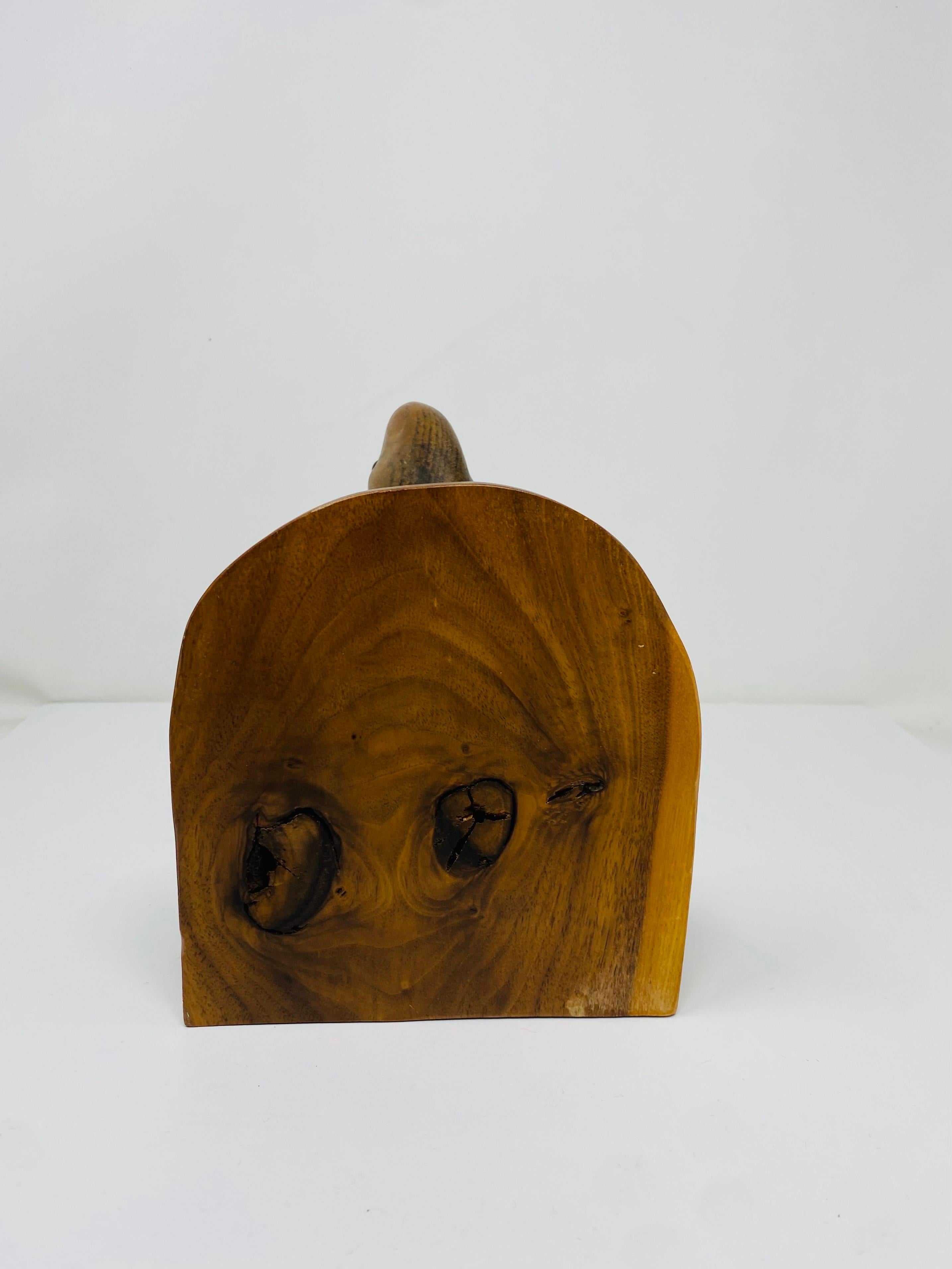 Vintage American Hand Carved Wooden Decoy Duck Bookends (Pair) 2