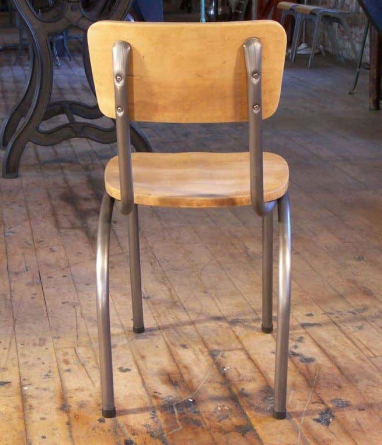 Vintage American Industrial Chair In Good Condition For Sale In Oakville, CT