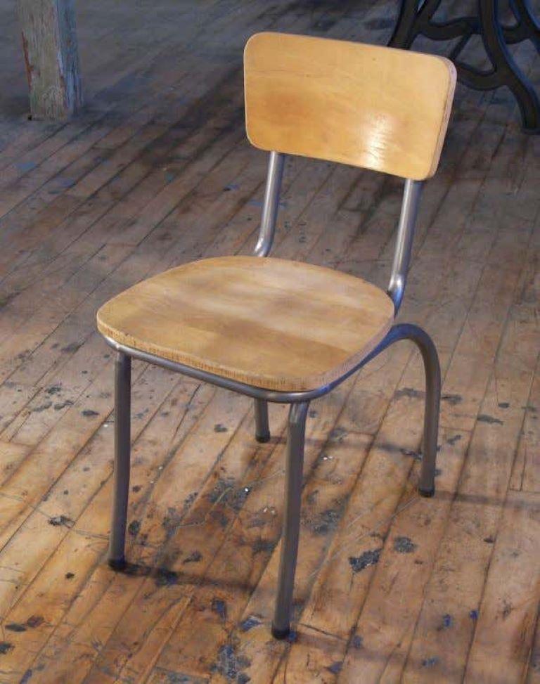 Vintage American Industrial Chair For Sale 1