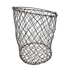 Vintage American Industrial Wire Basket