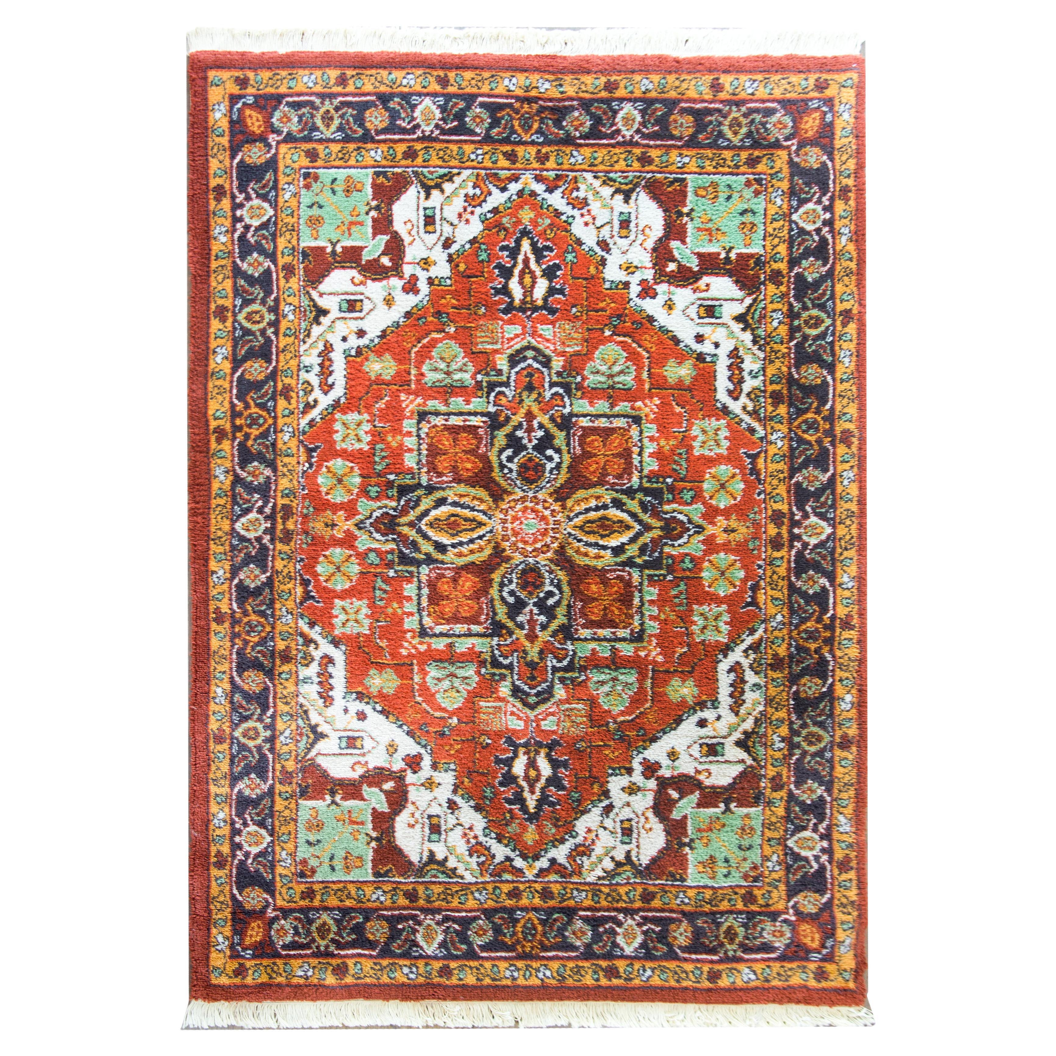 Vintage American Karistan Heriz-Style Rug