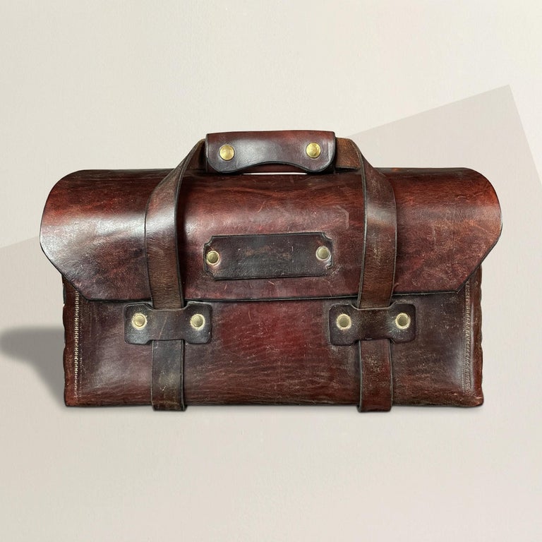 Vintage American Leather Tool Bag at 1stDibs