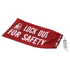 Vintage American Lock Out For Safety Bag
