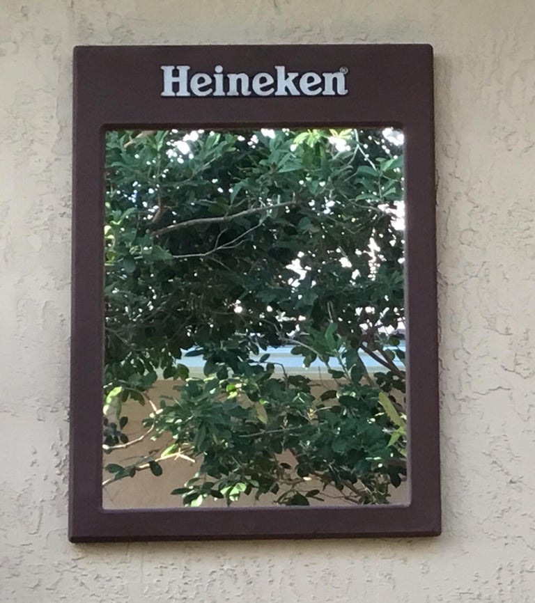 Vintage American Made Wall Hanging Mirror For Sale at 1stDibs