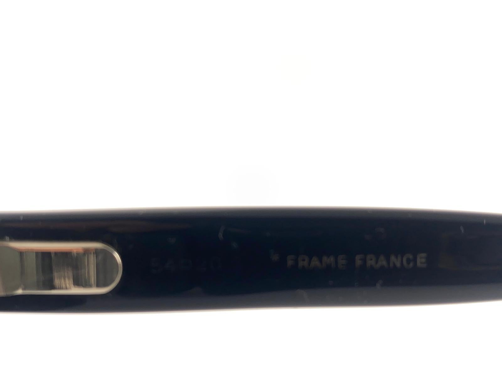Vintage American Optical Midcentury Noir  Lunettes de soleil 1960's Usa en vente 1