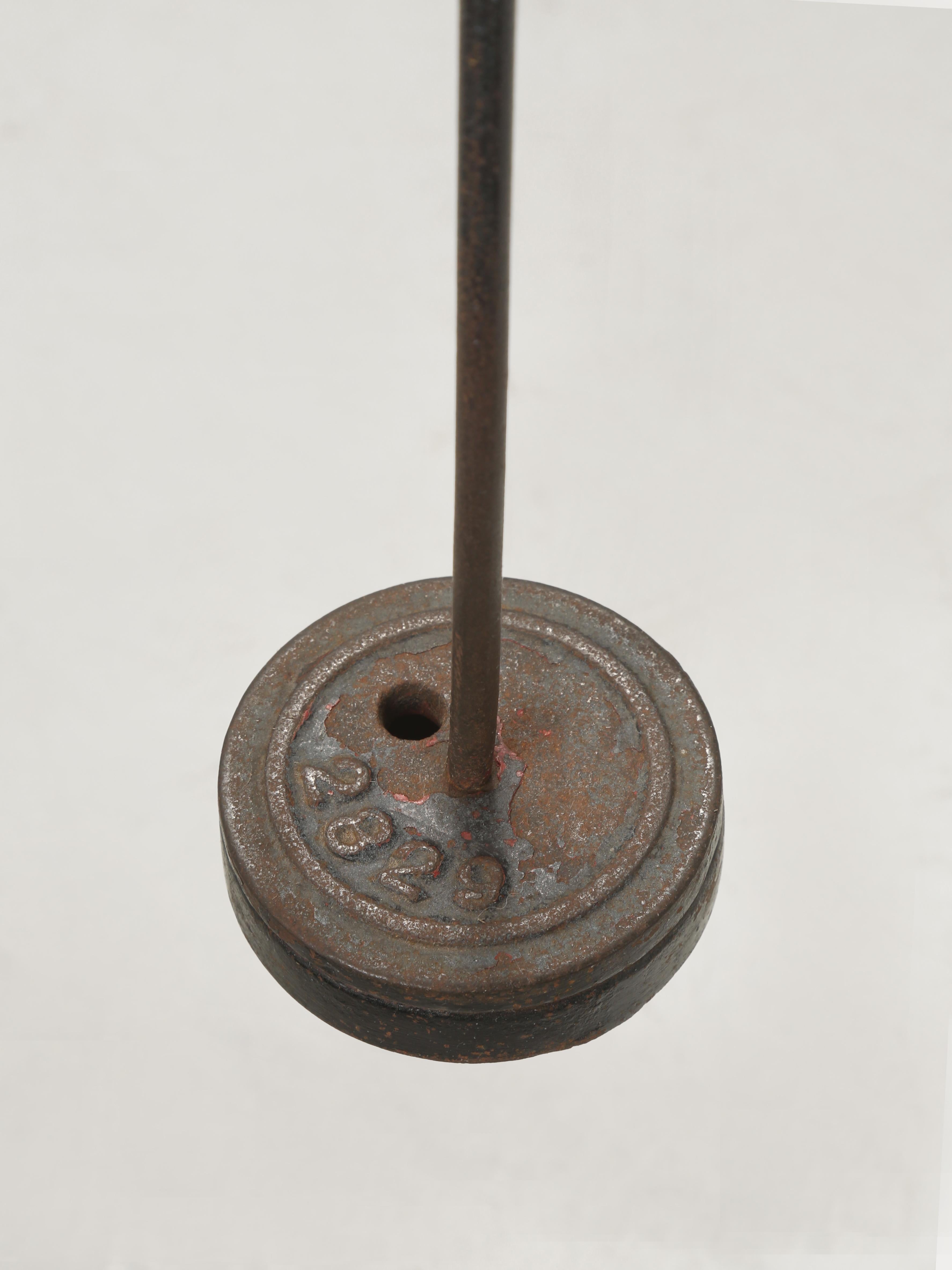 La bilancia a vernice originale americana d'epoca è un ottimo oggetto decorativo per la cucina in vendita 2