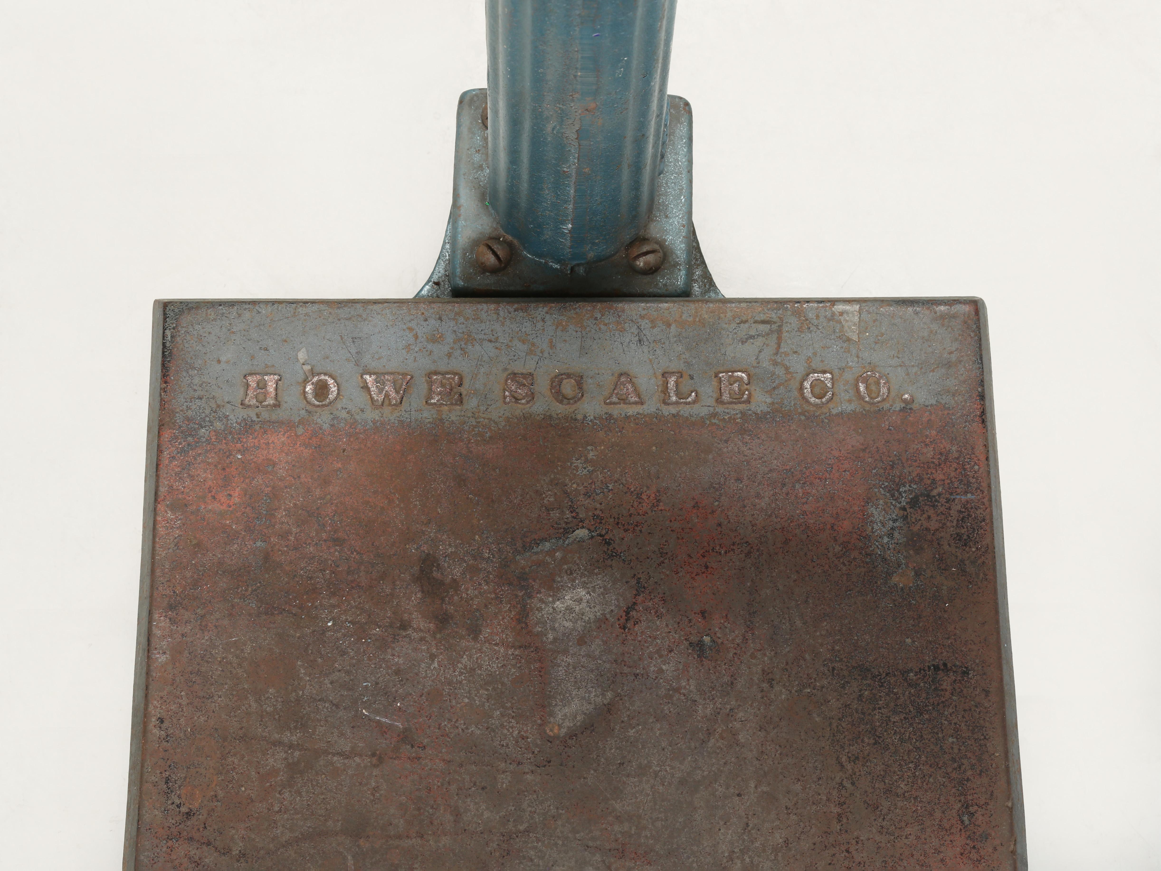 La bilancia a vernice originale americana d'epoca è un ottimo oggetto decorativo per la cucina in vendita 4