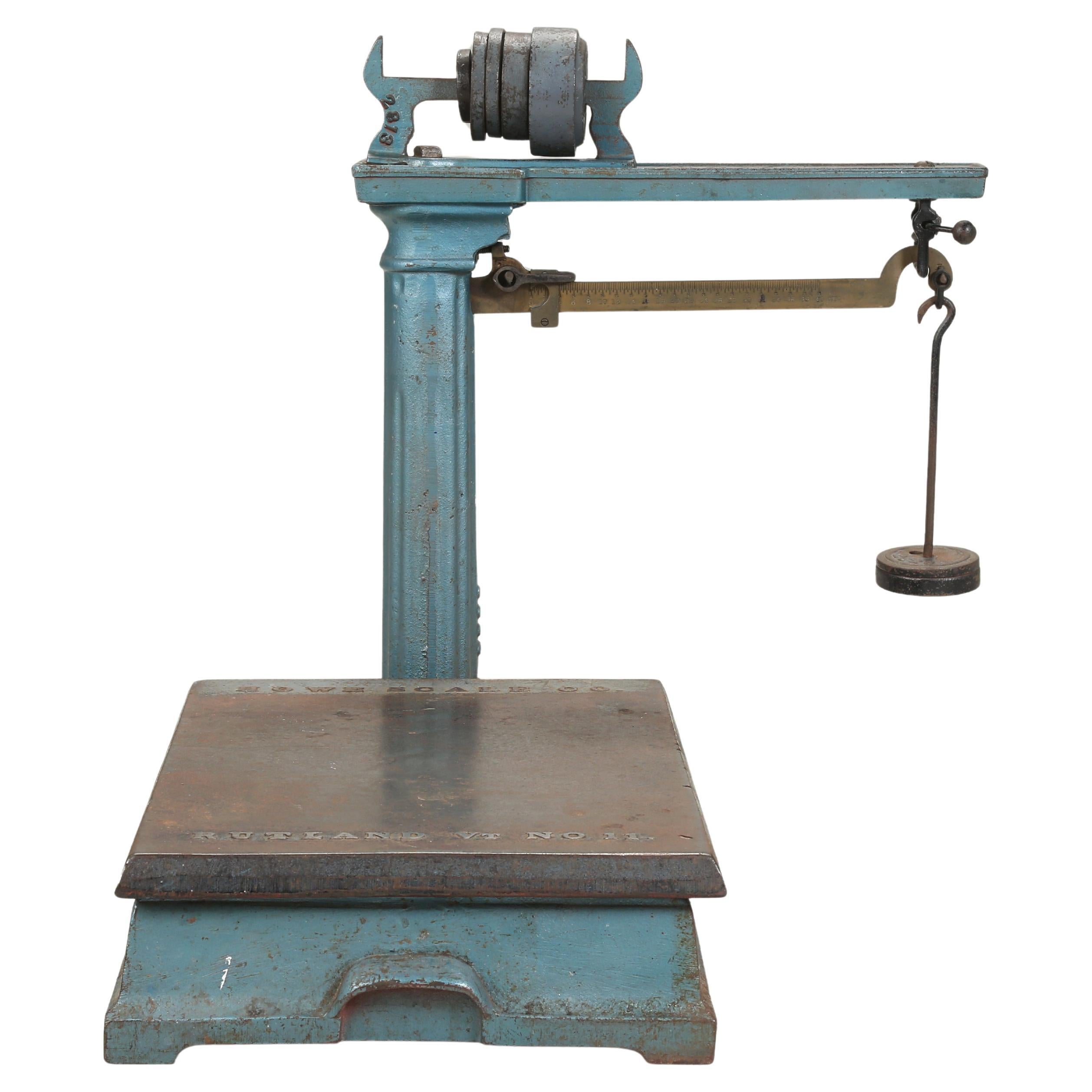 Vintage American Original Paint Scale Makes a Great Kitchen Decorative Object