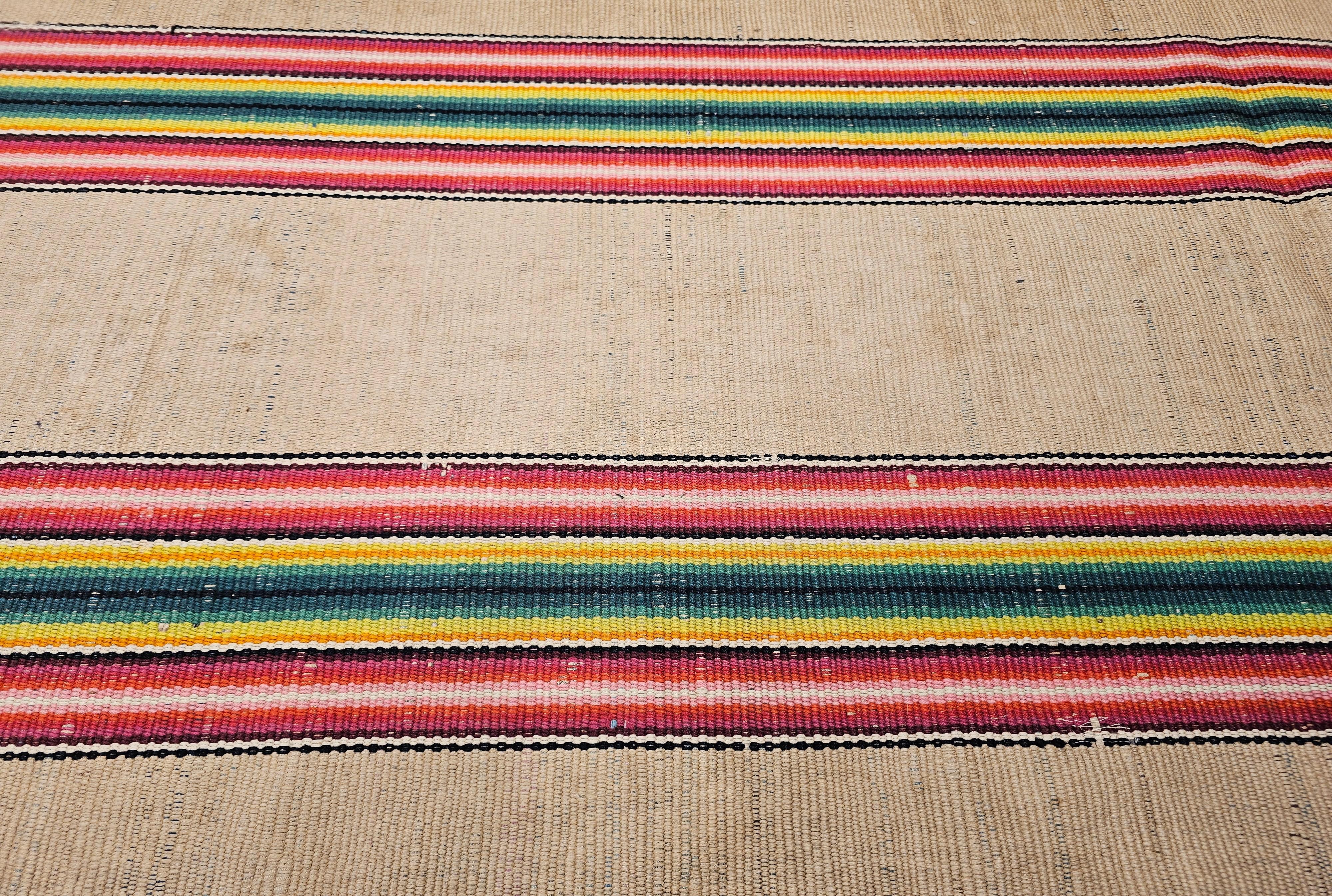 Chemin de table en chiffon américain vintage en vente 5