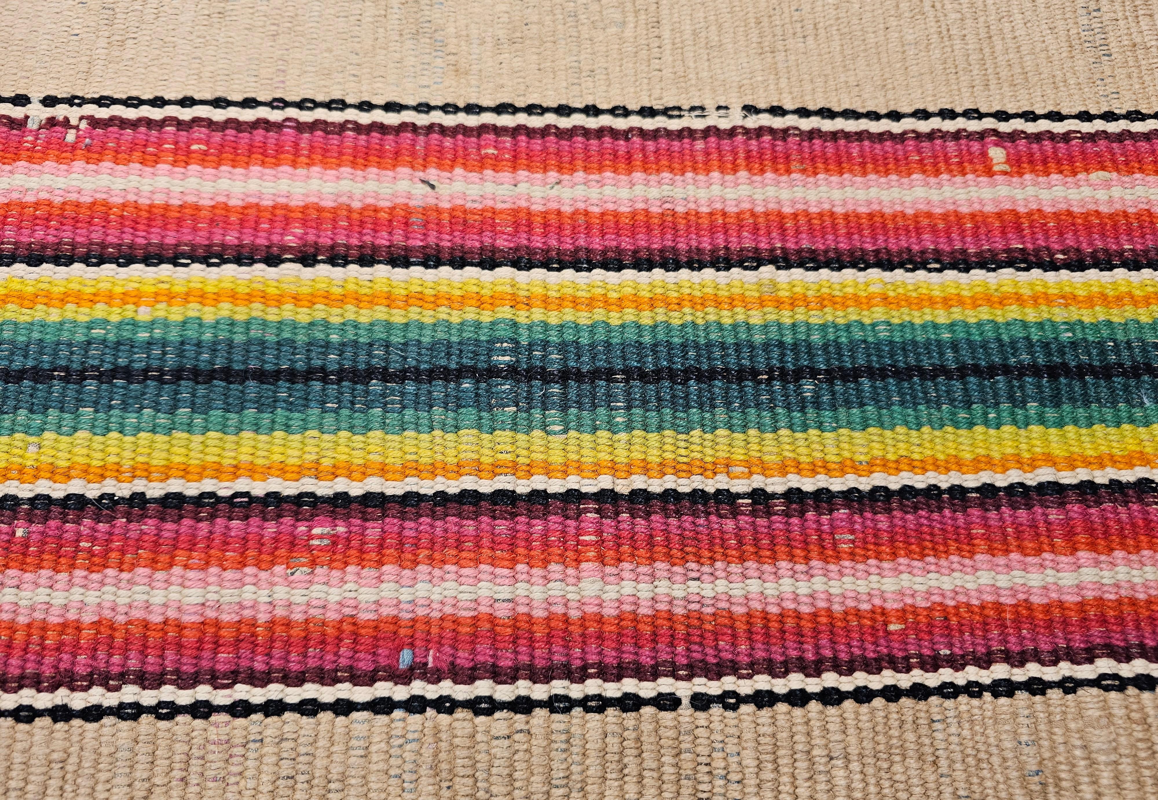 Chemin de table en chiffon américain vintage en vente 6