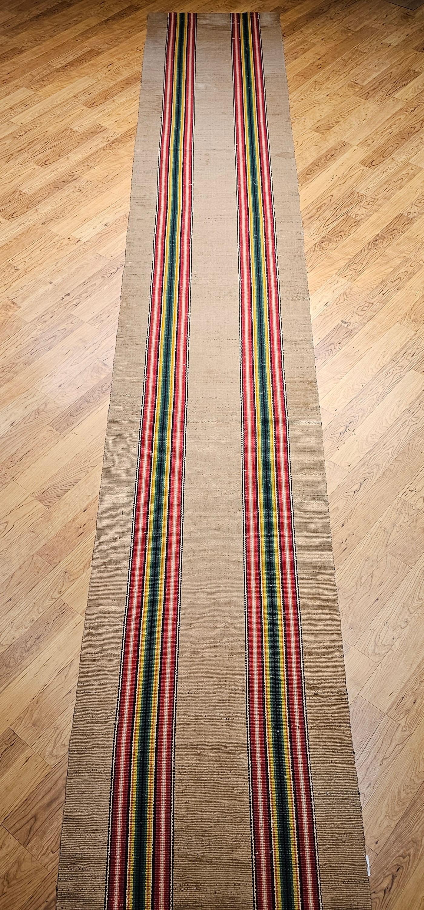 20ième siècle Chemin de table en chiffon américain vintage en vente