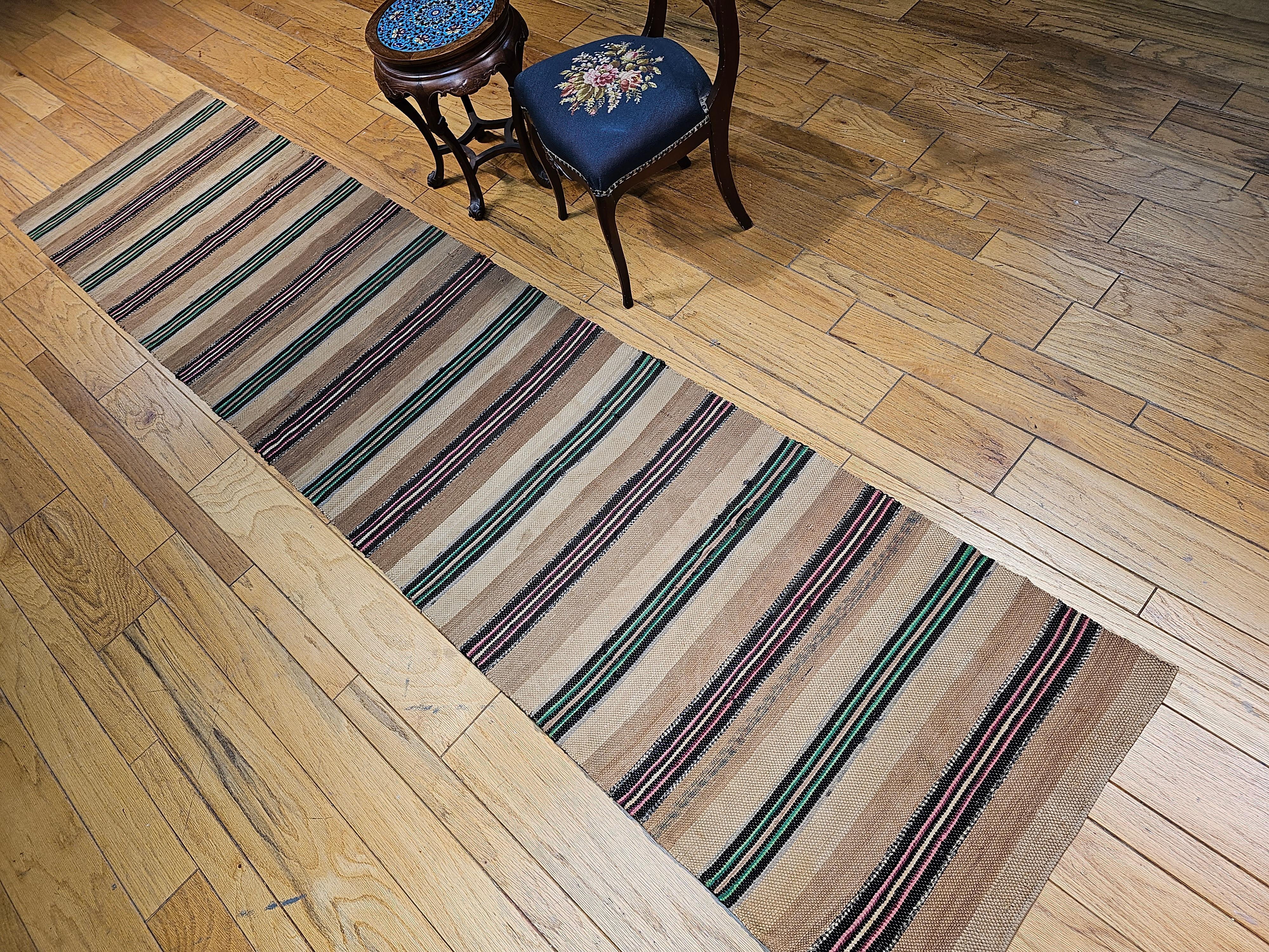 Vintage American Rag Runner For Sale 1