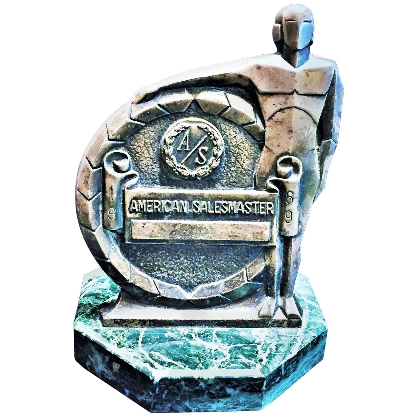 Trofeo premio scultoreo americano d'epoca, circa 1969 in vendita