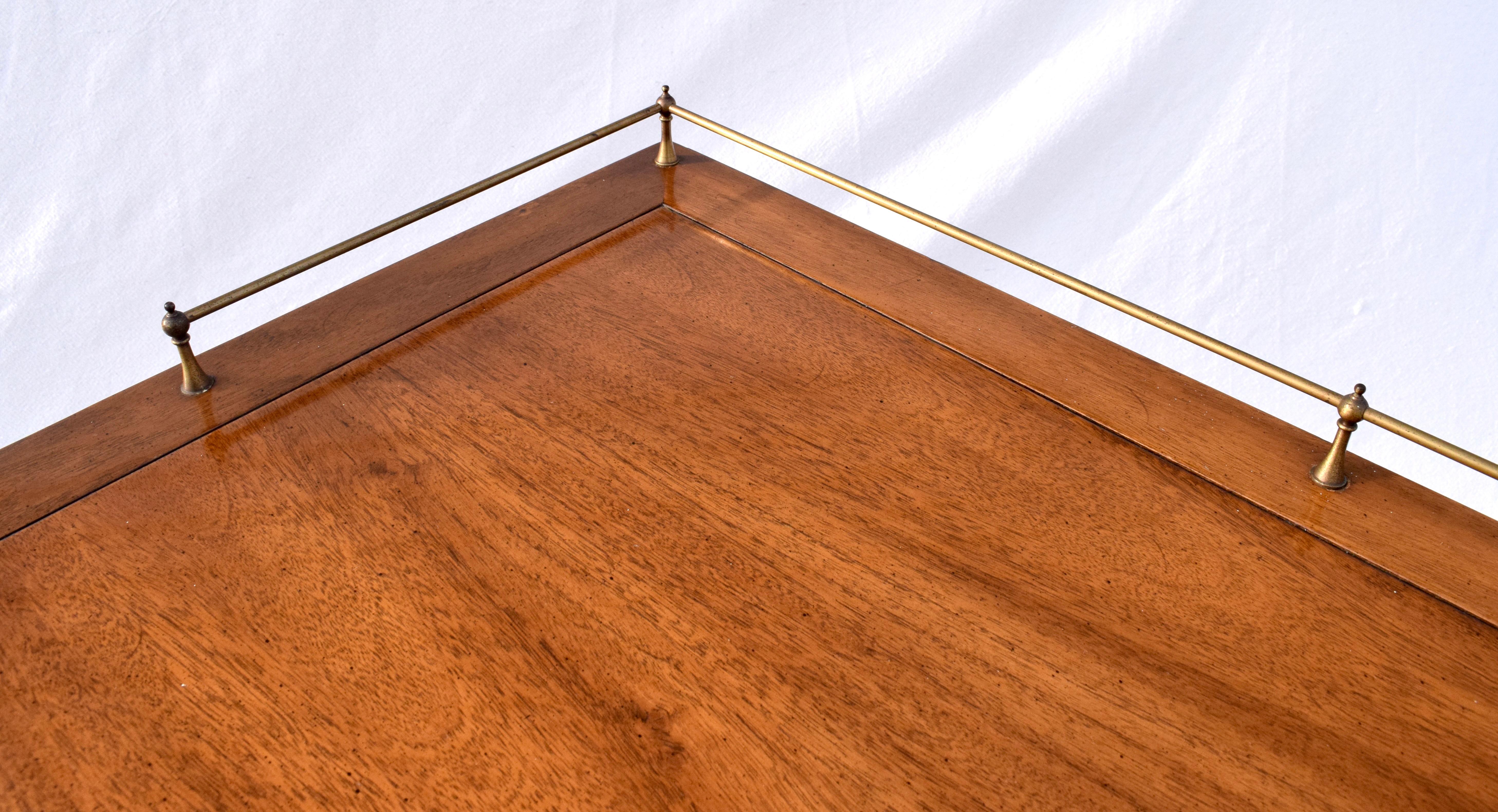 Vintage American Walnut Console Table For Sale 4