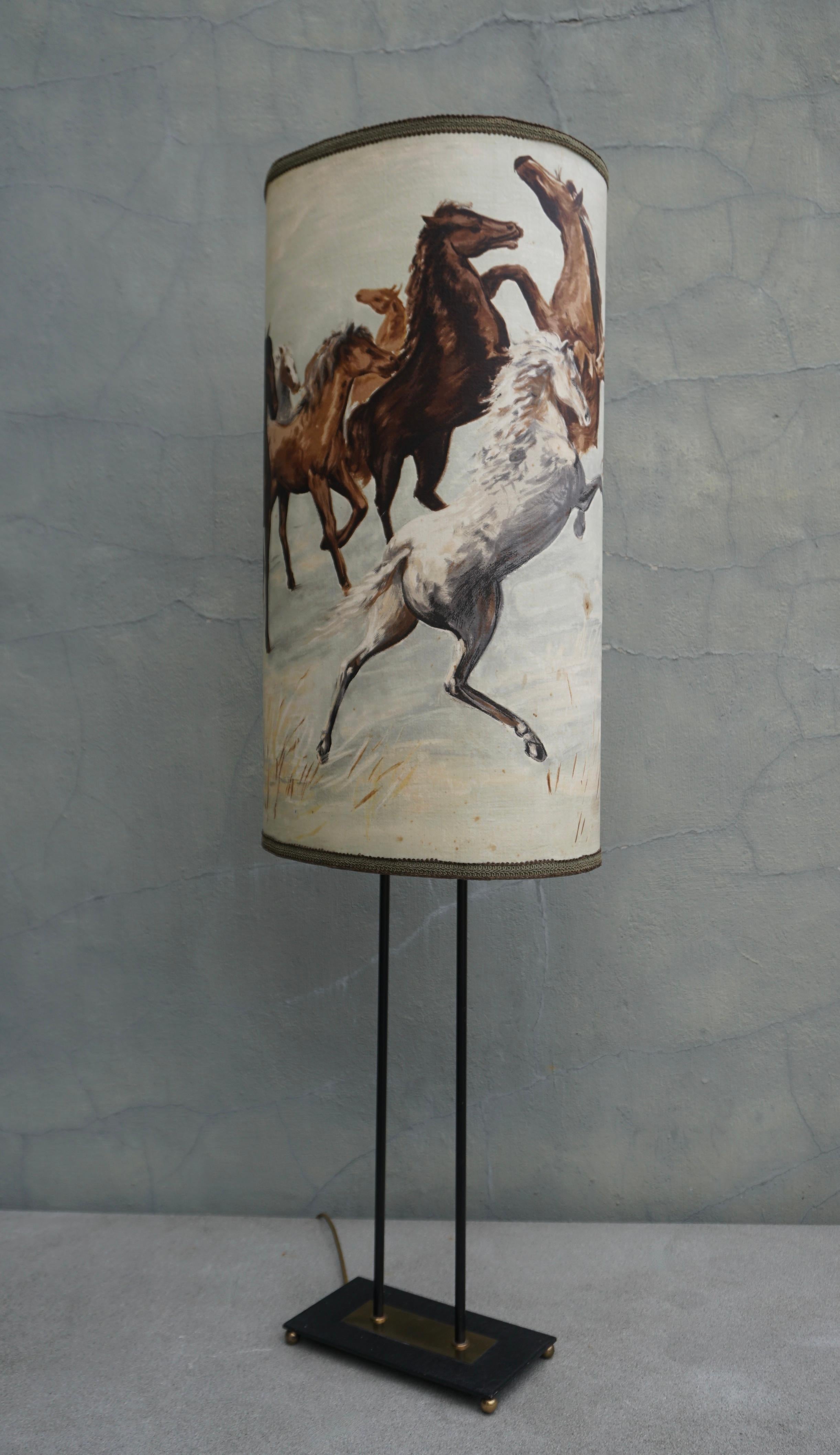 vintage cowboy lamp