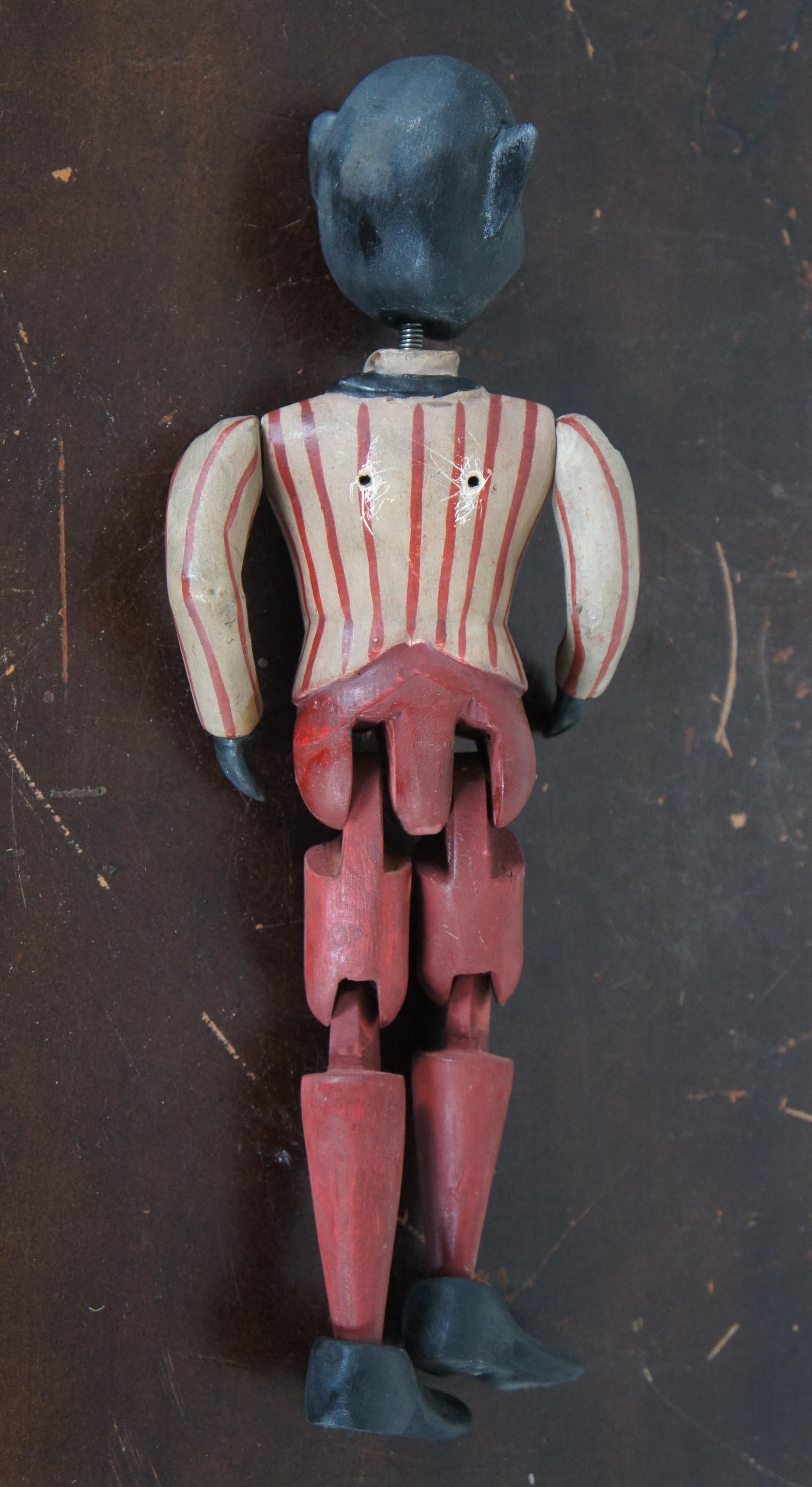 wooden puppet toy