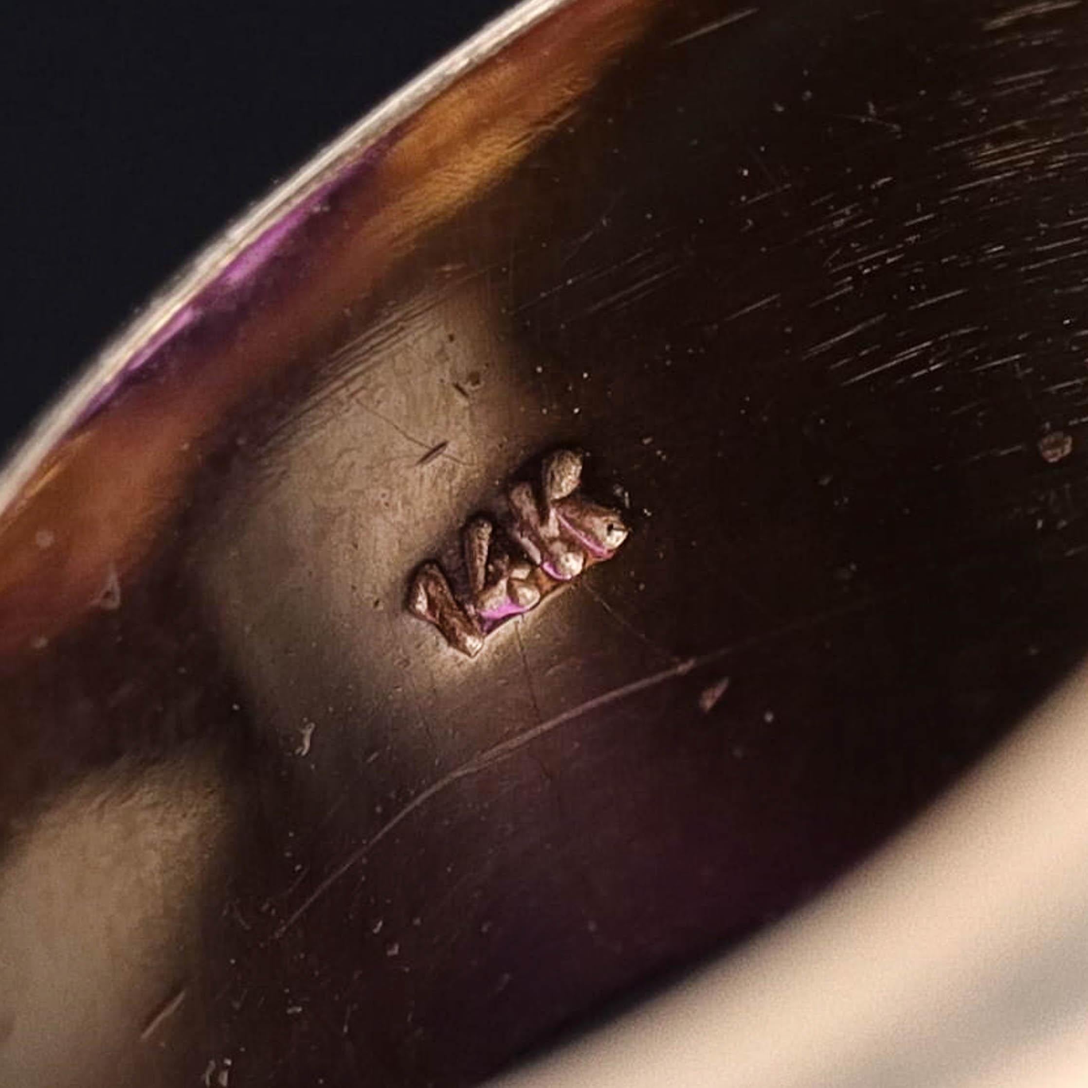 Anello d'ametista vintage in oro 14k In condizioni buone in vendita a Lewisburg, PA