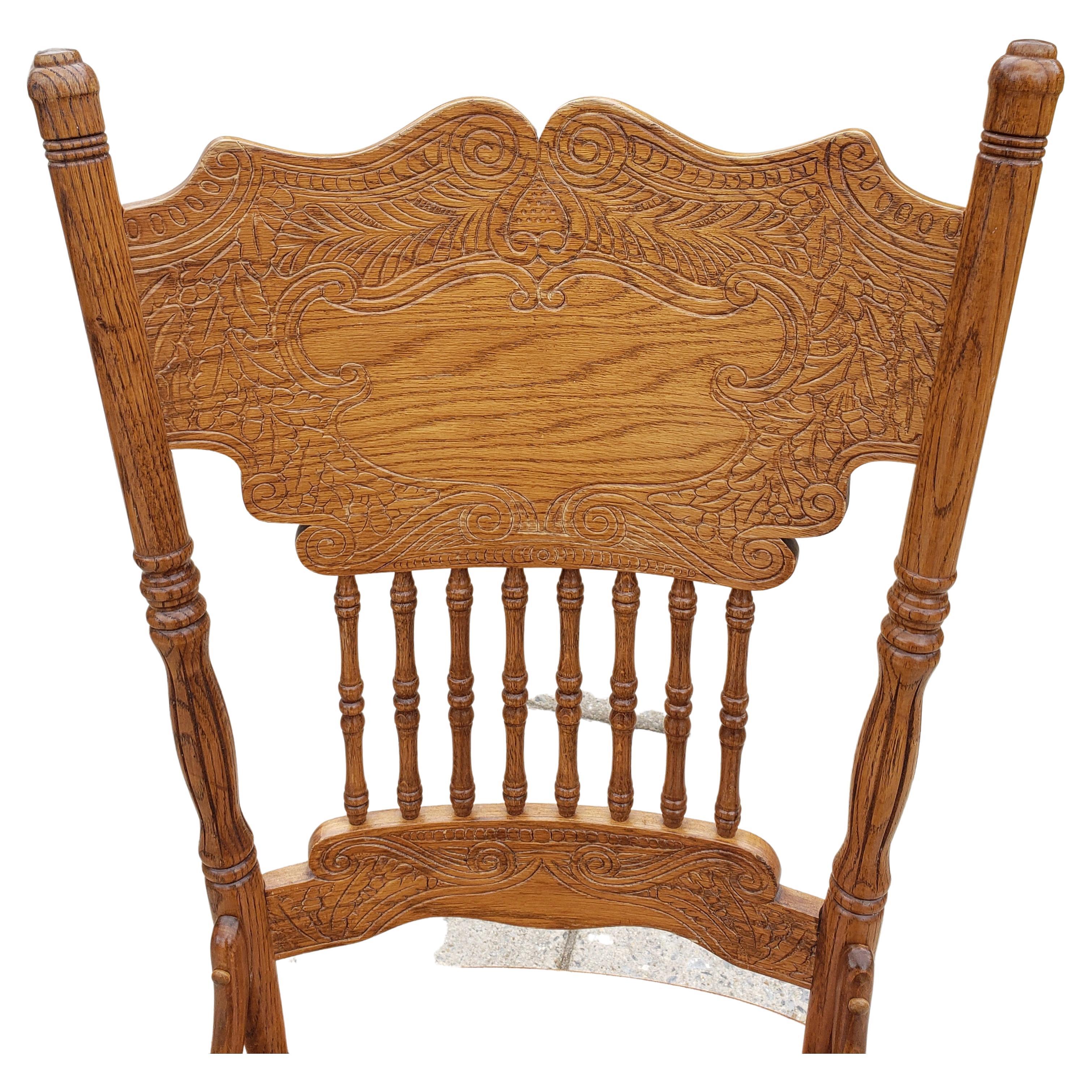 oak chair spindles