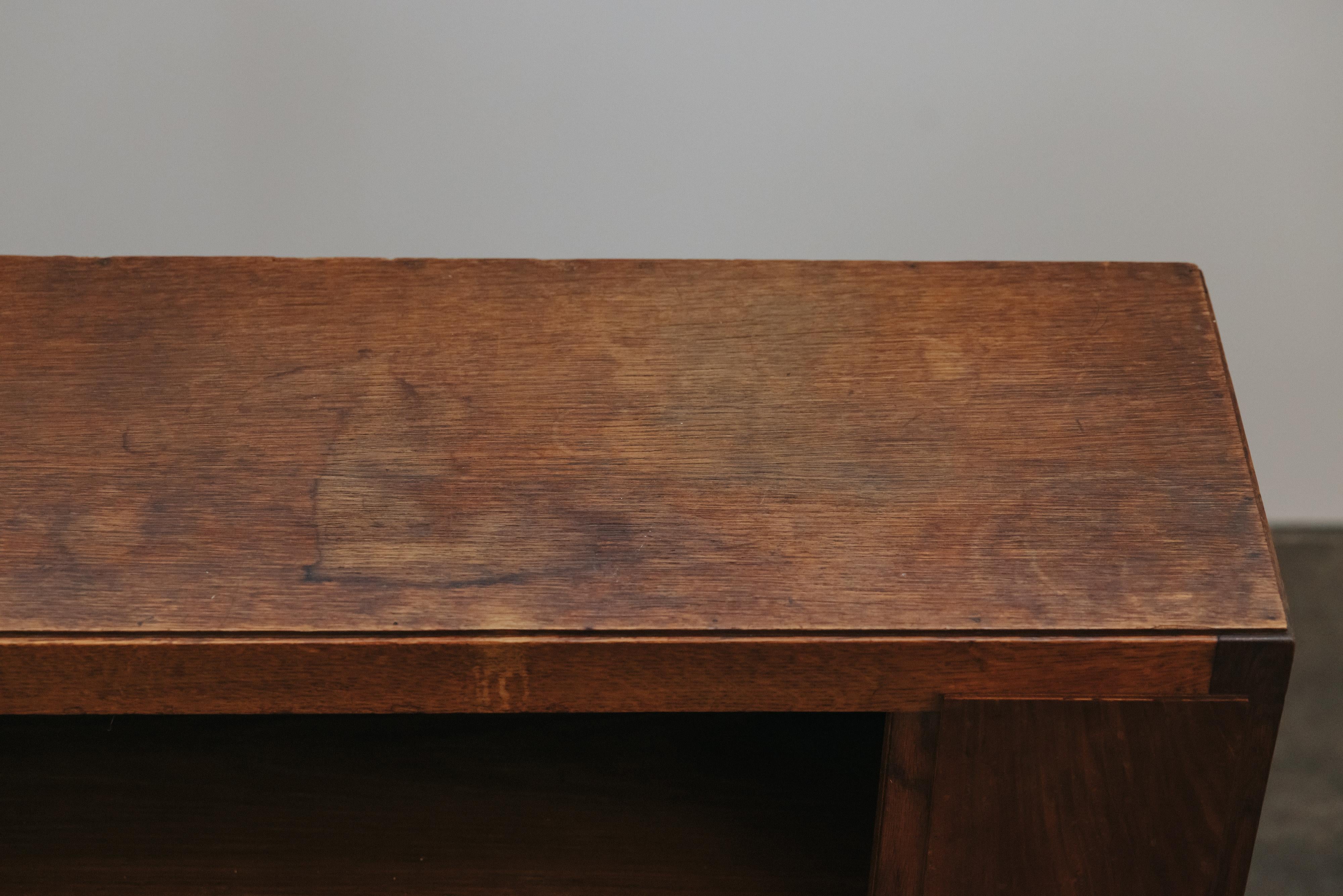 Vintage Amsterdam School Cabinet From The Netherlands, Circa 1940 en vente 3