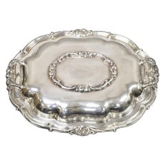 Piatto da portata vintage Amston in stile vittoriano con coperchio decorato