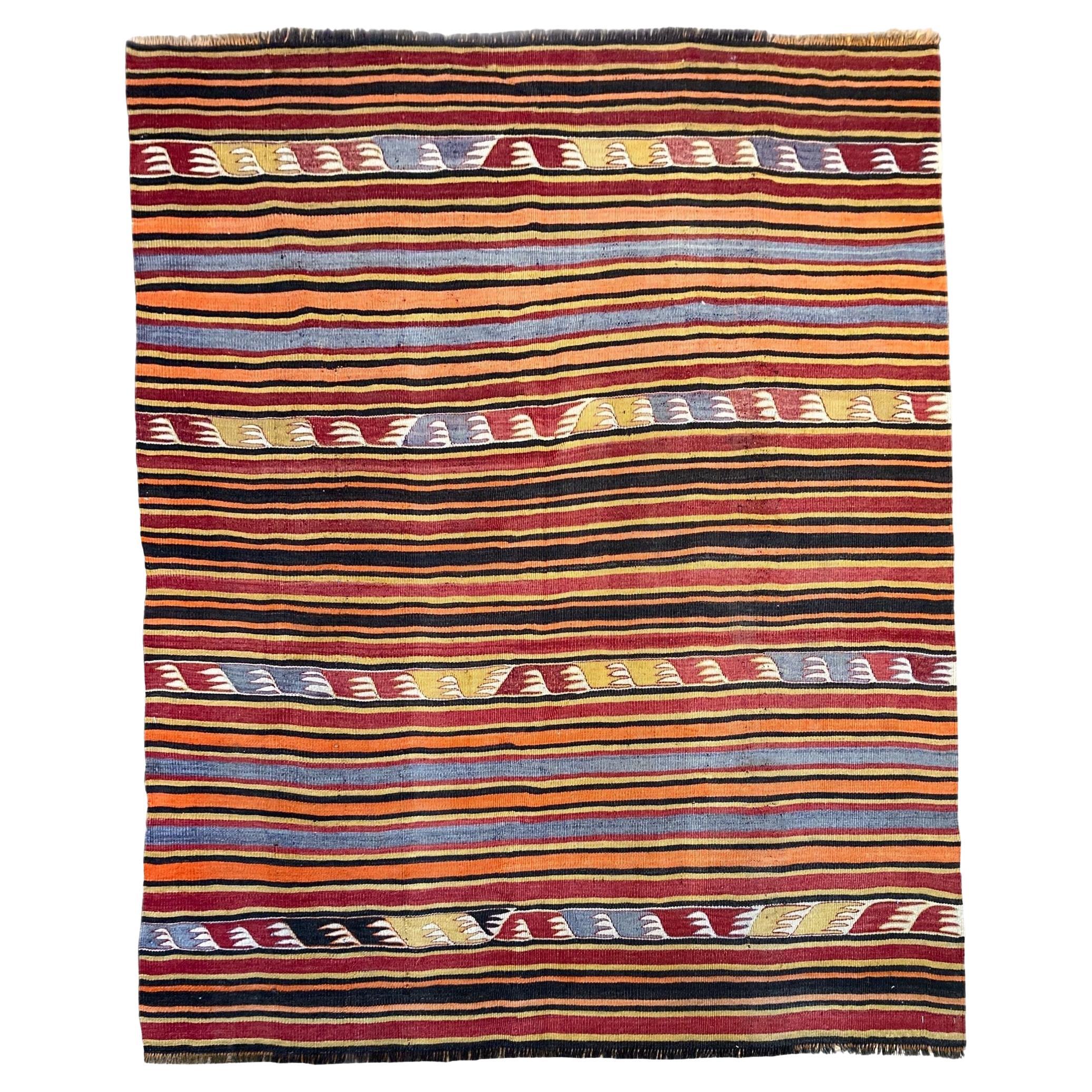 Vintage Anatolian Kilim 1.70m x 1.42m For Sale