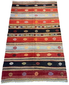 Vintage Anatolian Kilim 2.17m x 1.32m