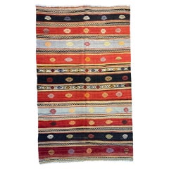 Vintage Anatolian Kilim 2.17m x 1.32m